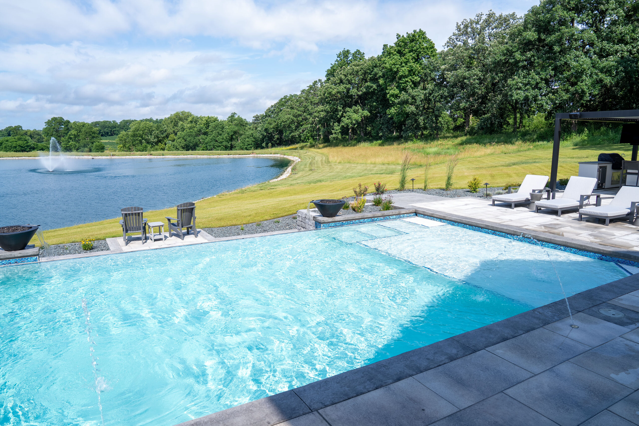 pool construction site survey