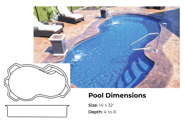 st. croix fiberglass pool