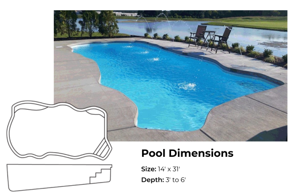 st. croix fiberglass pool