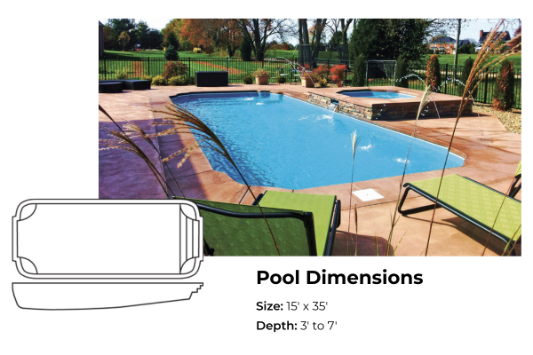 dominican fiberglass pool